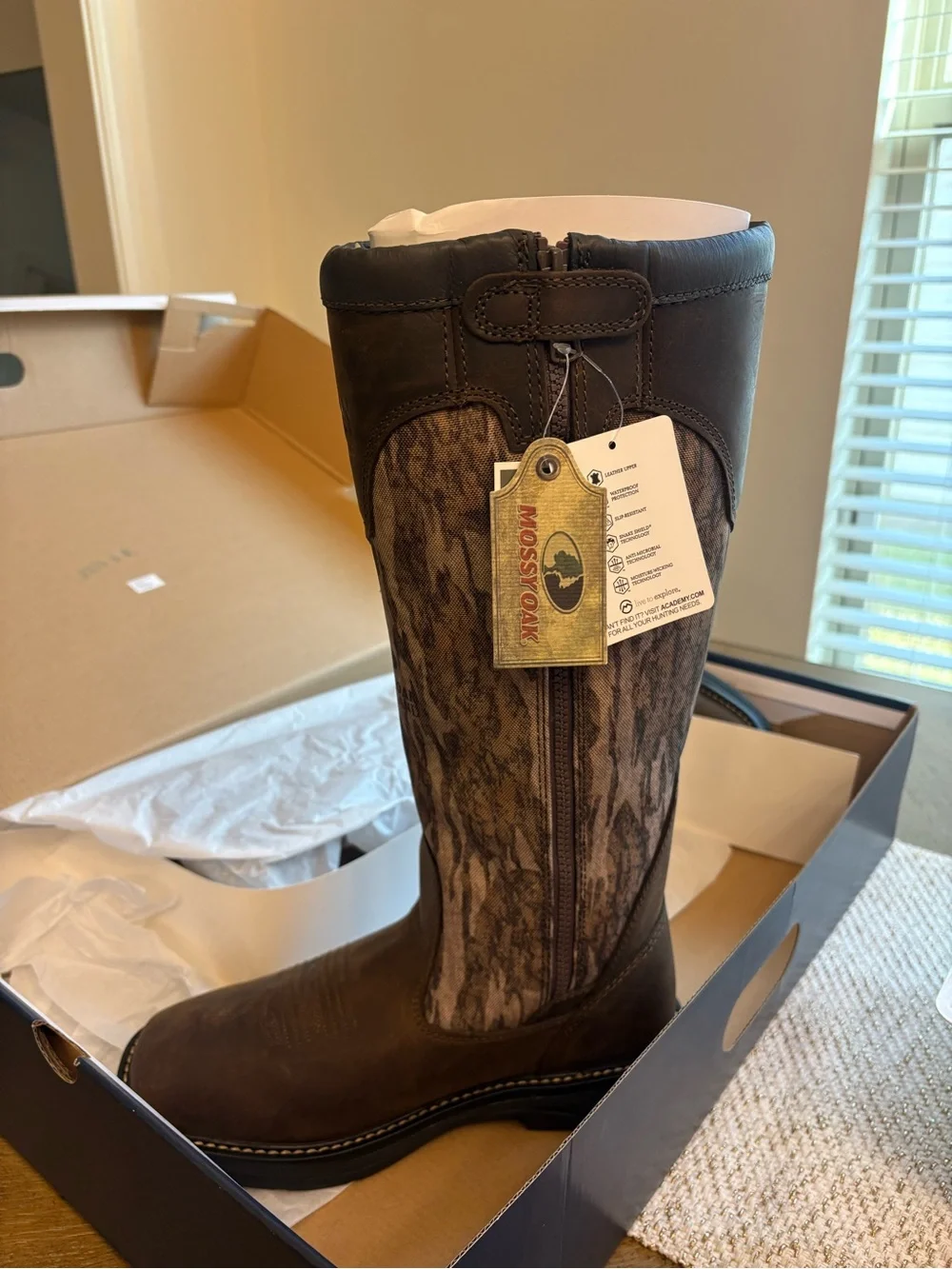 Men's Brown Tall Waterproo Hunting Boot